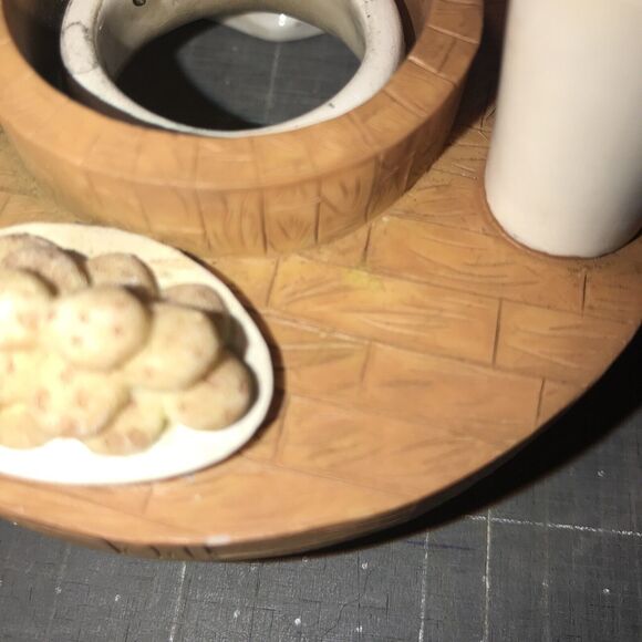 Candle Capper Sweet Treats Stay On Topper Kitchen Milk Blueberry Muffin - Picture 6 of 6